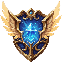 Goldenes Arena-Strategie Wappen als Symbol f&uuml;r League of Legends Wetten bei Jack Casino